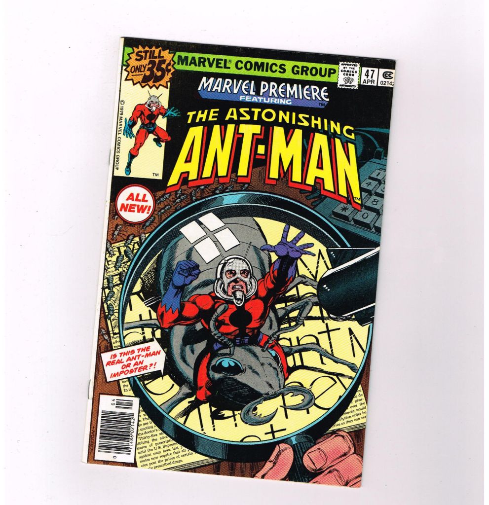 MARVEL-PREMIERE-47-First-New-Ant-Man-Great-Bronze-Age-Marvel-GRADE-80-301243607424